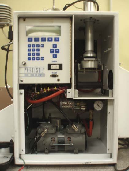Thermo-Partisol Inside of a Thermo-Partisol instrument