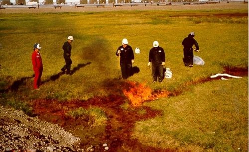 burning