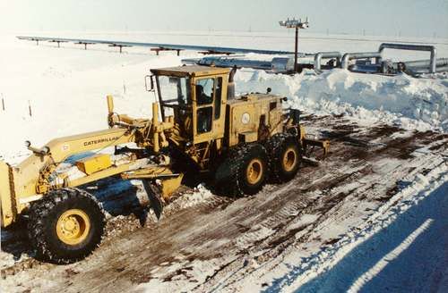 scraping soil