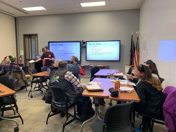 In person training
