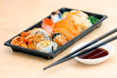 Plate of sushi